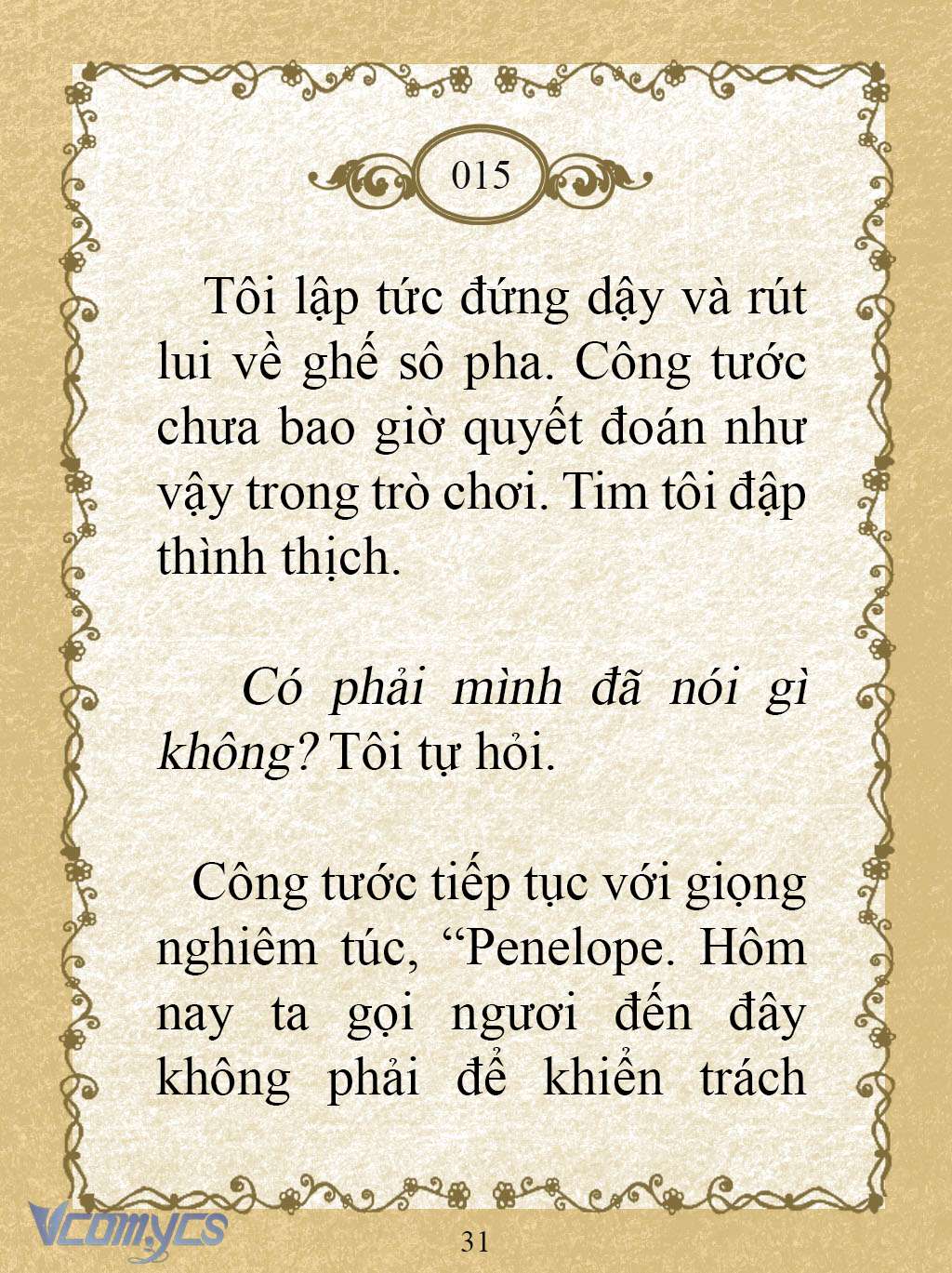 [Novel] Kẻ Phản Diện Được Định Phải Chết Chap 15 - Next Chap 16