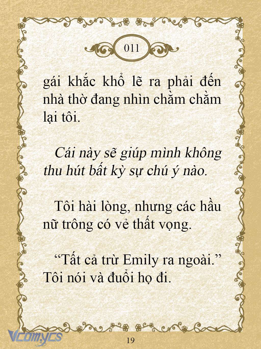 [Novel] Kẻ Phản Diện Được Định Phải Chết Chap 11 - Trang 2