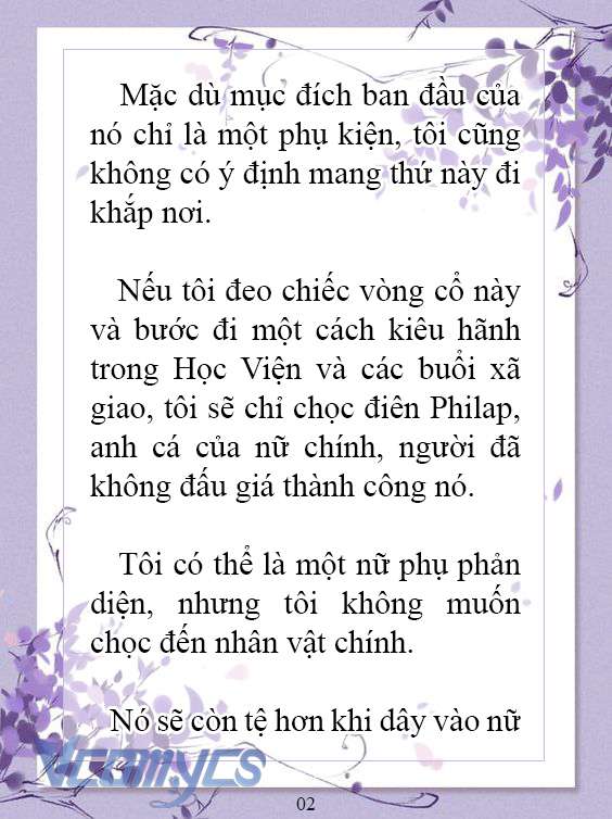 [Novel] Làm Ác Nữ Bộ Không Tốt Sao? Chap 12 - Trang 2