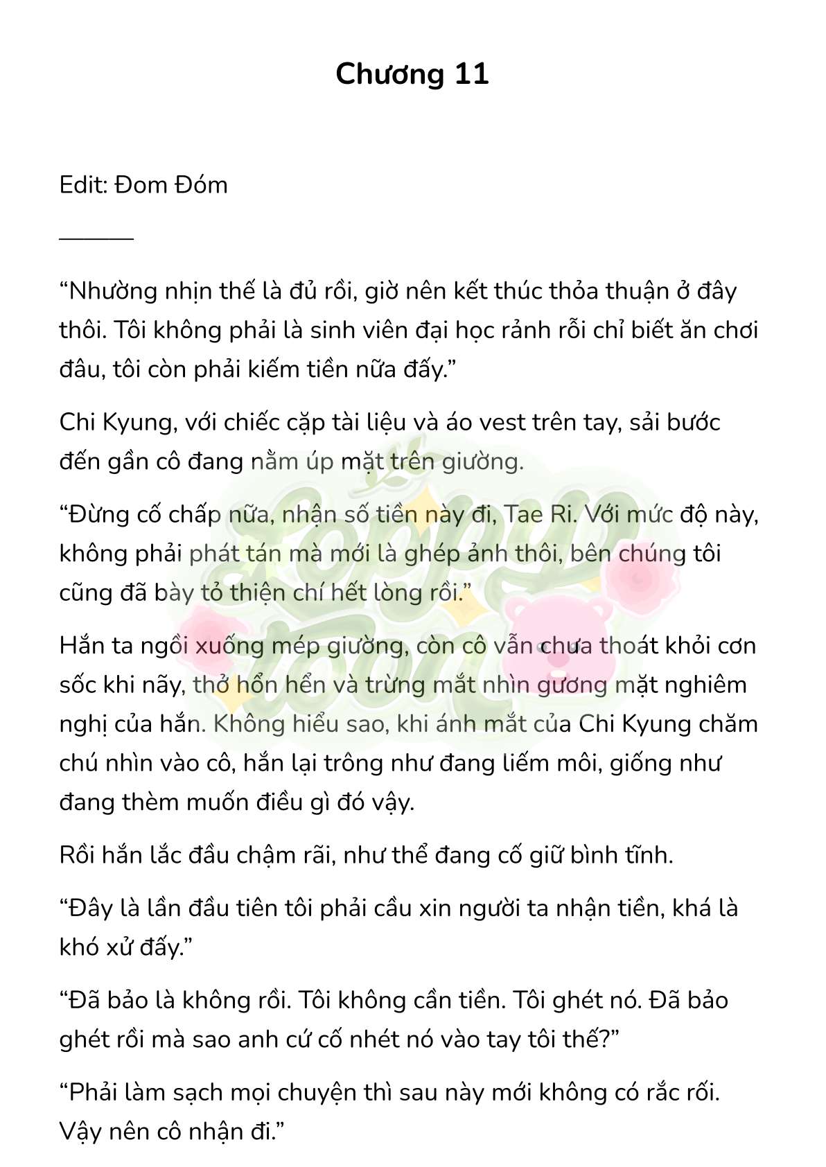 [Novel] Gửi Kẻ Xa Lạ Phản Bội Đạo Đức Chap 11 - Trang 2