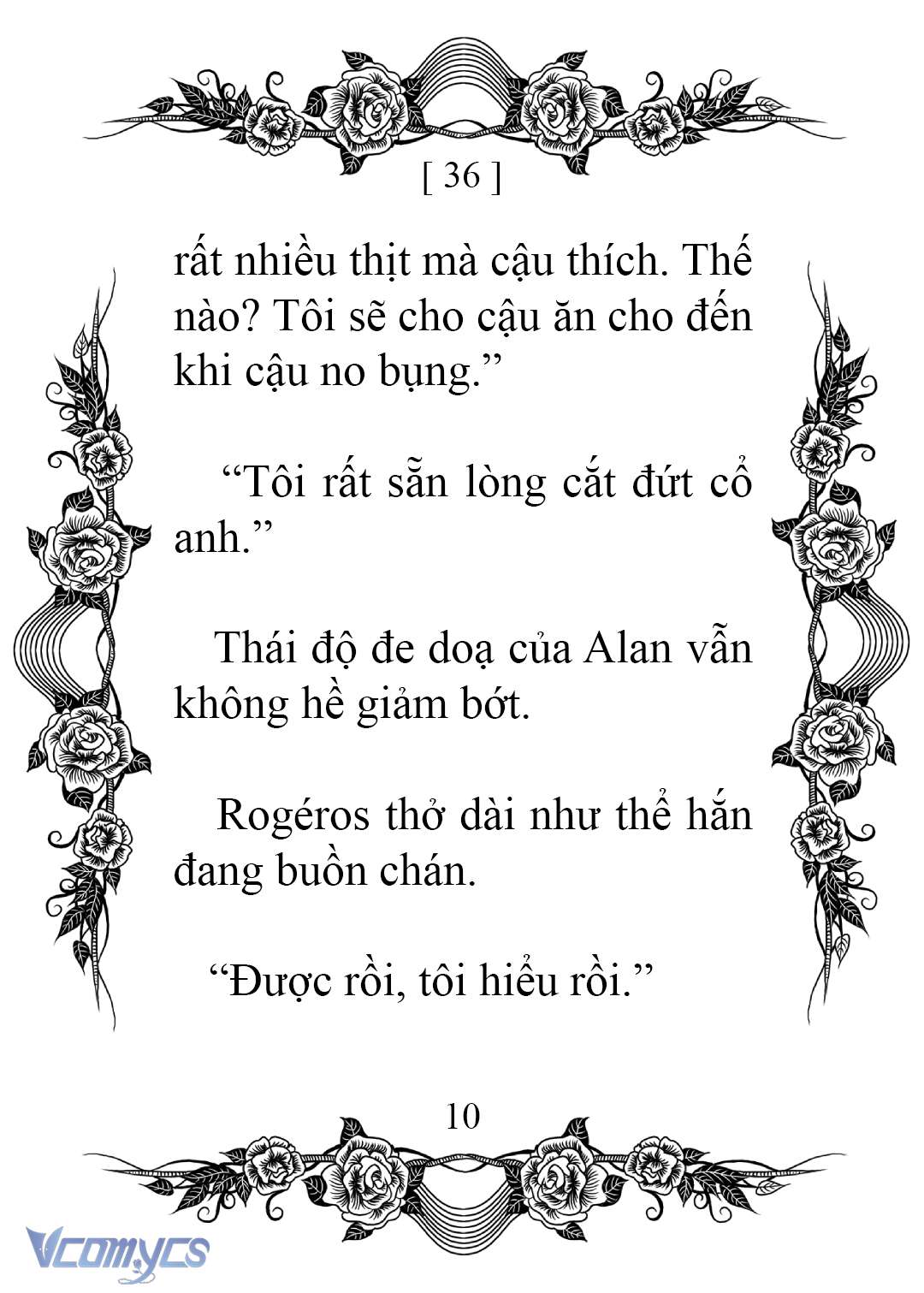 [Novel] Chào Mừng Đến Với Dinh Thự Hoa Hồng Chap 36 - Trang 2