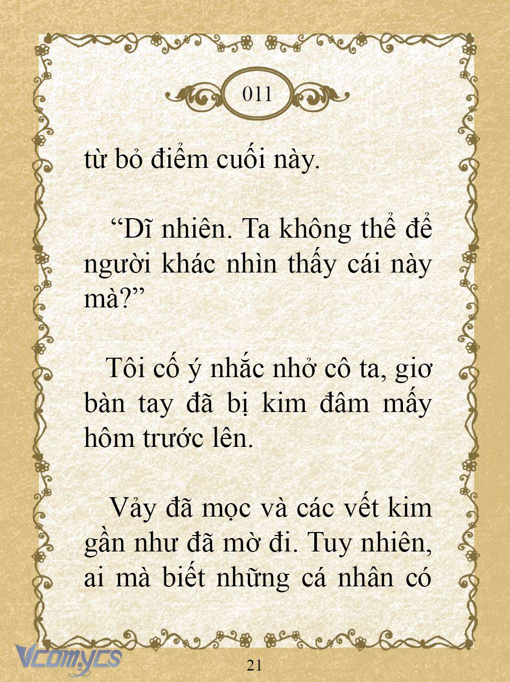 [Novel] Kẻ Phản Diện Được Định Phải Chết Chap 11 - Trang 2