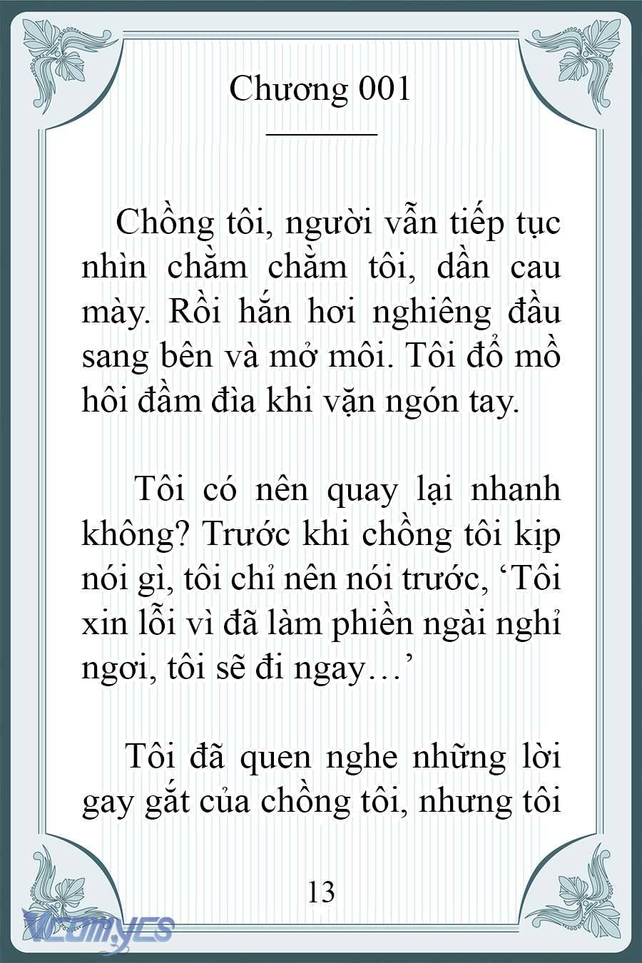 [Novel] Người Chồng Ghét Tôi Đã Mất Trí Nhớ Chap 1 - Trang 2
