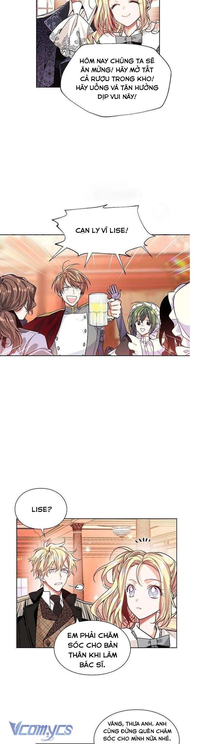Bác Sĩ Elise: Vi Tiểu Thư Với Cây Đèn Dầu Chap 41 - Trang 2