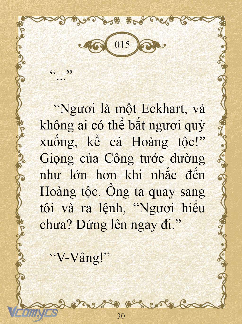 [Novel] Kẻ Phản Diện Được Định Phải Chết Chap 15 - Next Chap 16