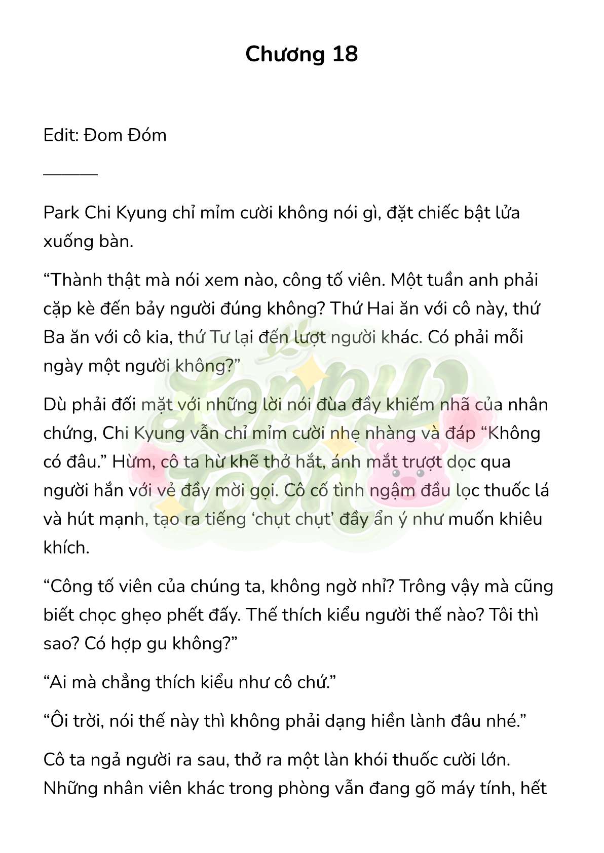 [Novel] Gửi Kẻ Xa Lạ Phản Bội Đạo Đức Chap 18 - Trang 2