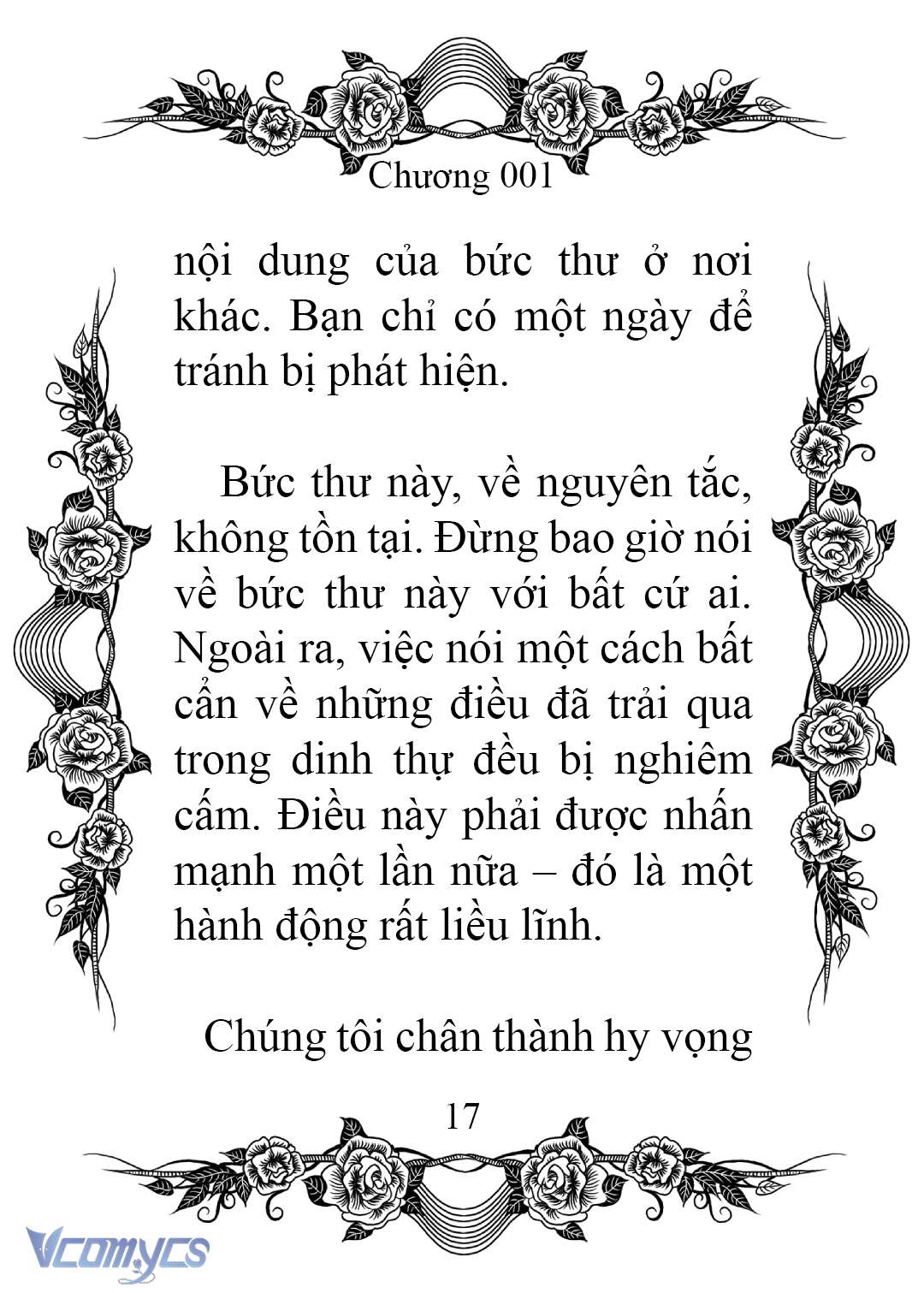 [Novel] Chào Mừng Đến Với Dinh Thự Hoa Hồng Chap 1 - Trang 2