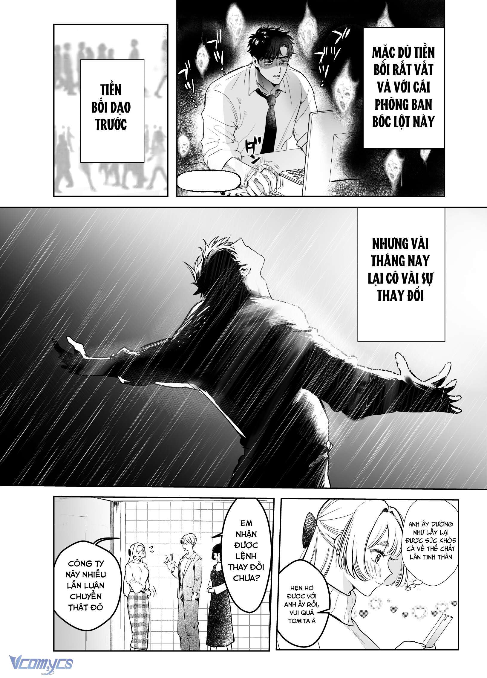 [18+] Một Mình Với Tiền Bối Trong Đêm Bão~ Chapter 3 - Trang 3