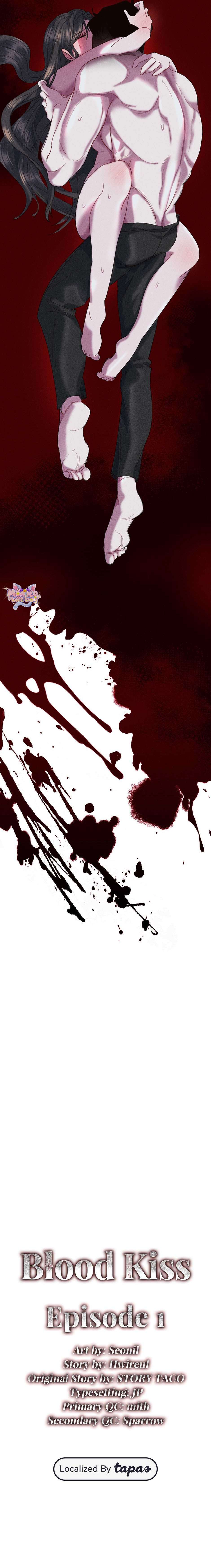 [18+] Nụ Hôn Máu Chapter 1 - Next Chapter 2