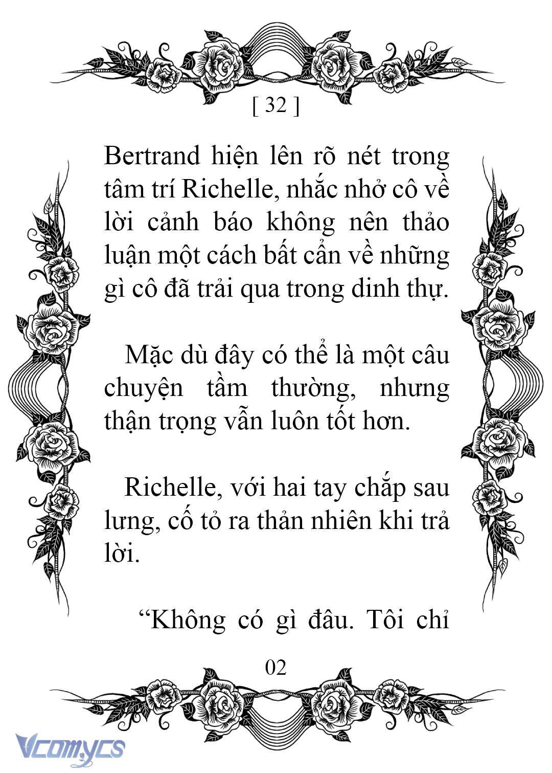 [Novel] Chào Mừng Đến Với Dinh Thự Hoa Hồng Chap 32 - Trang 2