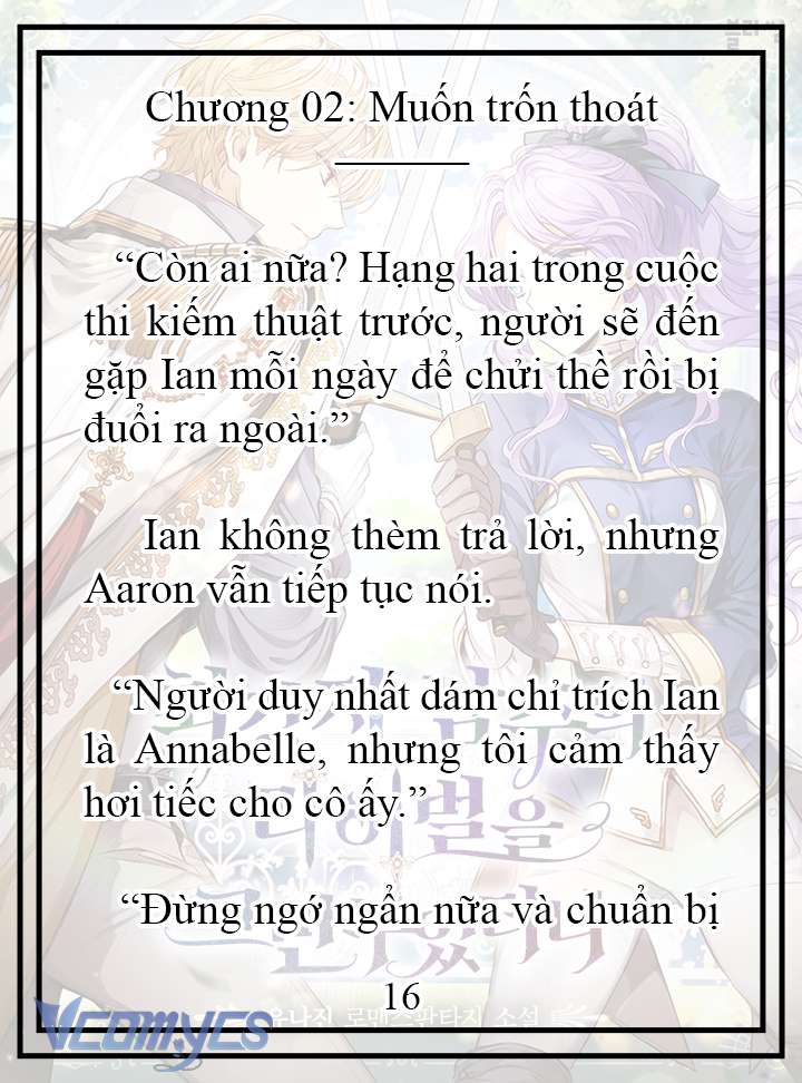 [Novel] Tôi Không Còn Là Đối Thủ Của Nam Chính Chap 2 - Trang 2