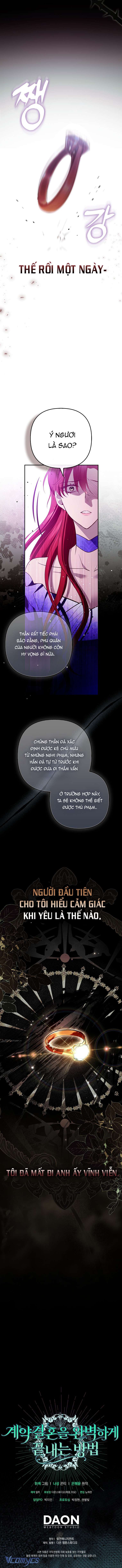 Phương Pháp Kết Thúc Cuộc Hôn Nhân Hợp Đồng Chap 1 - Trang 2