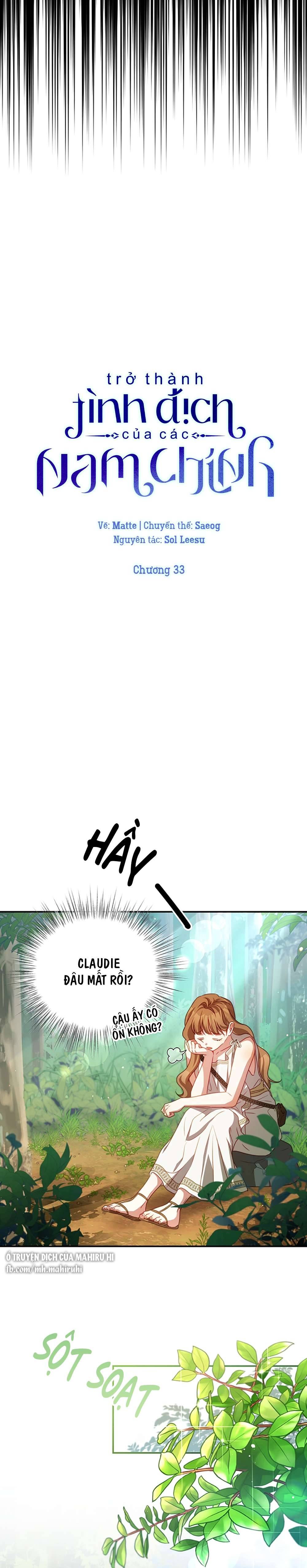 Trở Thành Tình Địch Của Các Nam Chính Chapter 33 - Trang 3