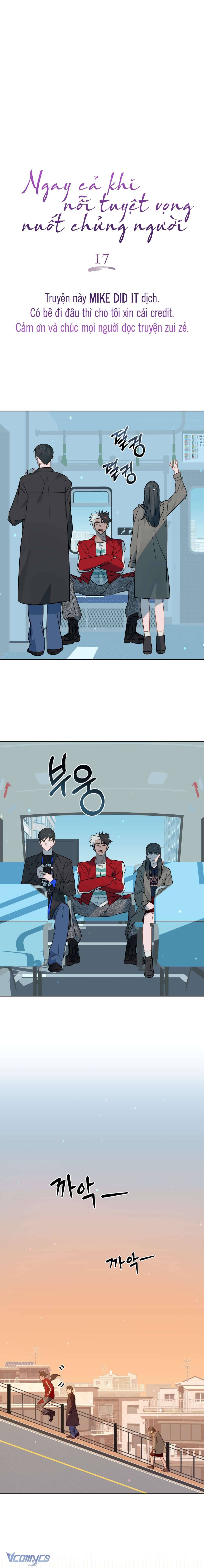 Ngay Cả Khi Nỗi Tuyệt Vọng Nuốt Chửng Người Chap 17 - Next Chap 18