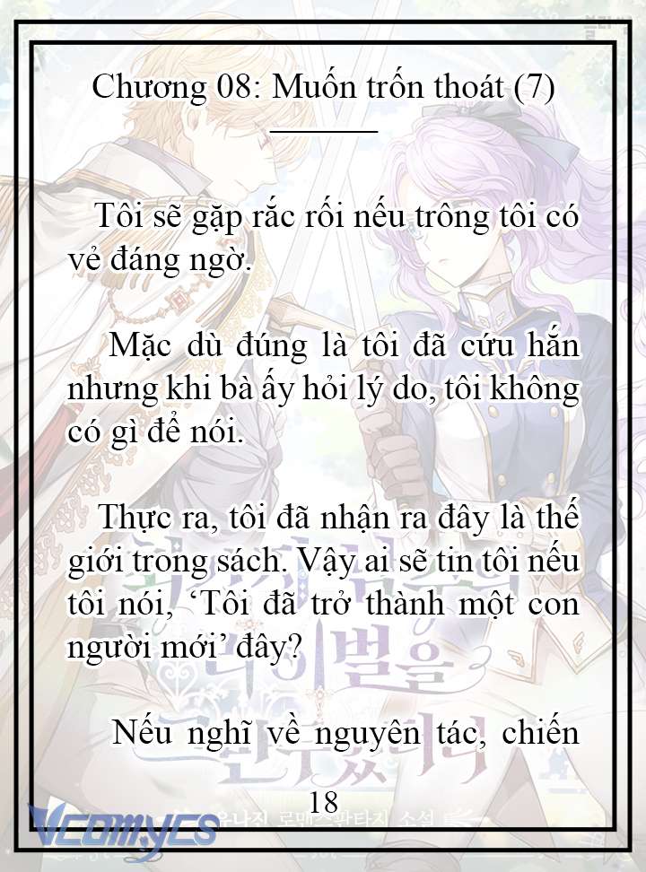 [Novel] Tôi Không Còn Là Đối Thủ Của Nam Chính Chap 8 - Trang 2