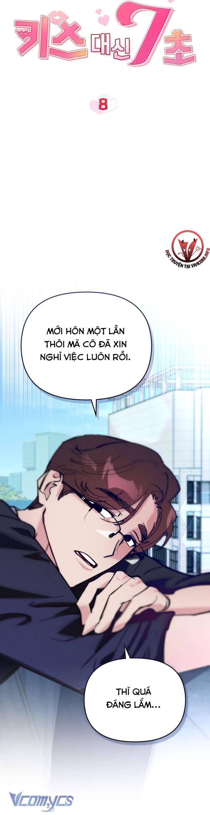 [18+] 7 Giây Thay Vì Một Nụ Hôn Chap 8 - Trang 2
