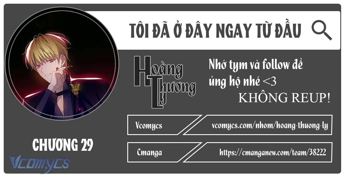 Tôi Đã Ở Đây Ngay Từ Đầu Chapter 30 - Next Chapter 31