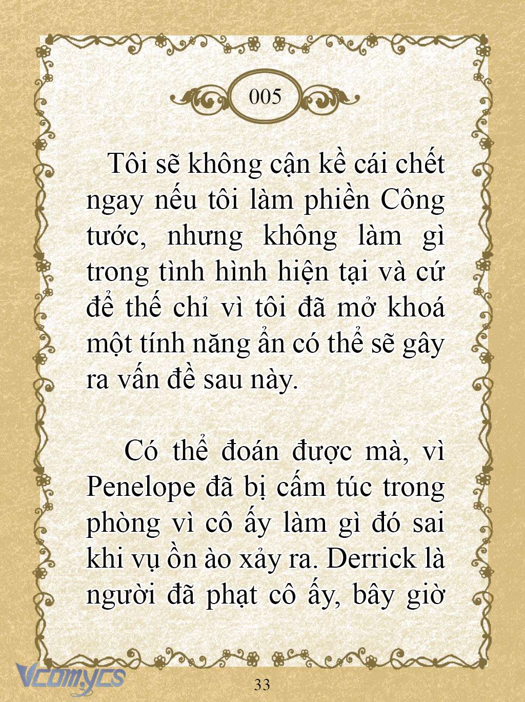 [Novel] Kẻ Phản Diện Được Định Phải Chết Chap 5 - Trang 2