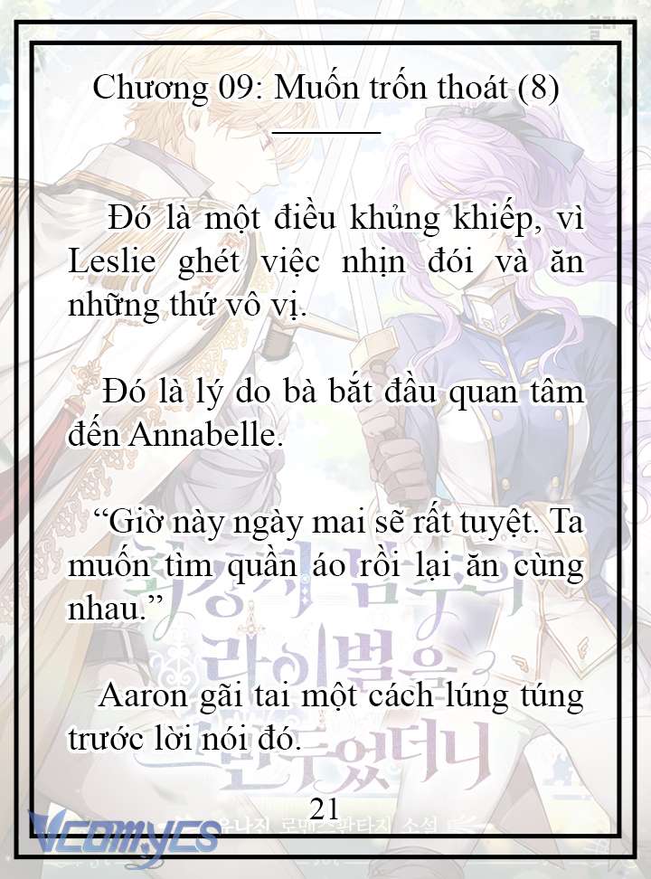 [Novel] Tôi Không Còn Là Đối Thủ Của Nam Chính Chap 9 - Trang 2