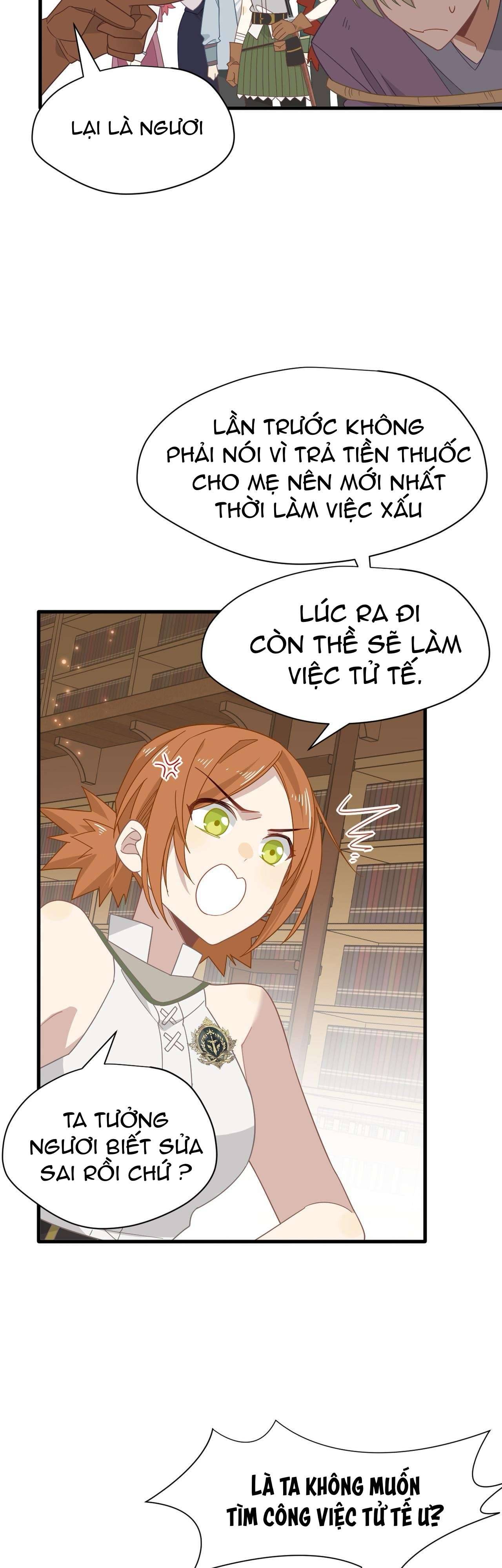 Xuyên thành phù thủy nuôi dưỡng kỵ sĩ thánh điện Chapter 20 - Trang 4