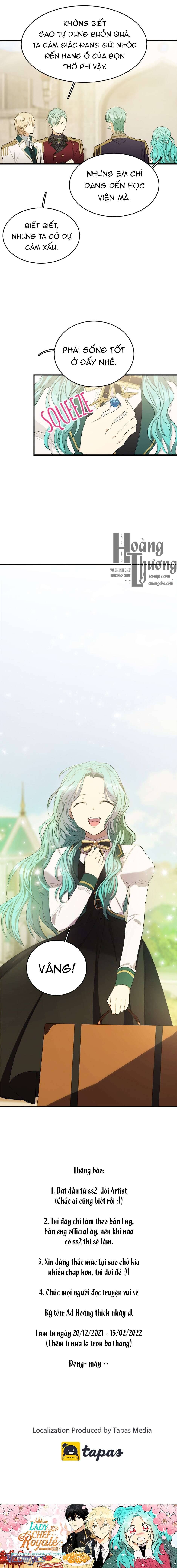 Quý Cô Đầu Bếp Hoàng Gia Chap ss1 - Next Chap 1