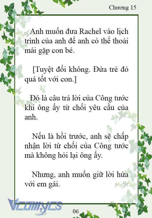 [Novel] Trở Thành Em Gái Của Nam Chính Tiểu Thuyết Đam Mỹ Chap 15 - Trang 2