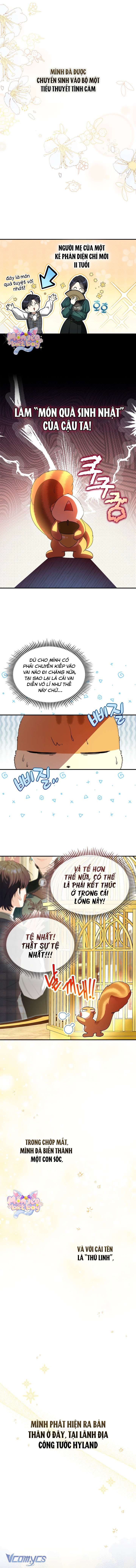 [END SS1] Trở Thành Sóc Nhỏ Của Kẻ Phản Diện Chap 1 - Trang 2