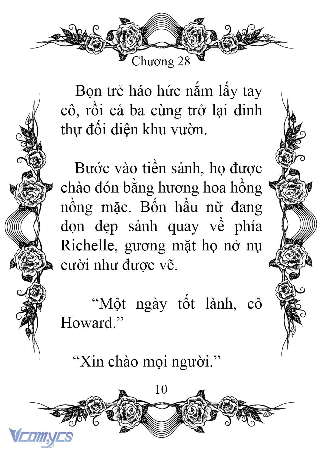 [Novel] Chào Mừng Đến Với Dinh Thự Hoa Hồng Chap 28 - Trang 2