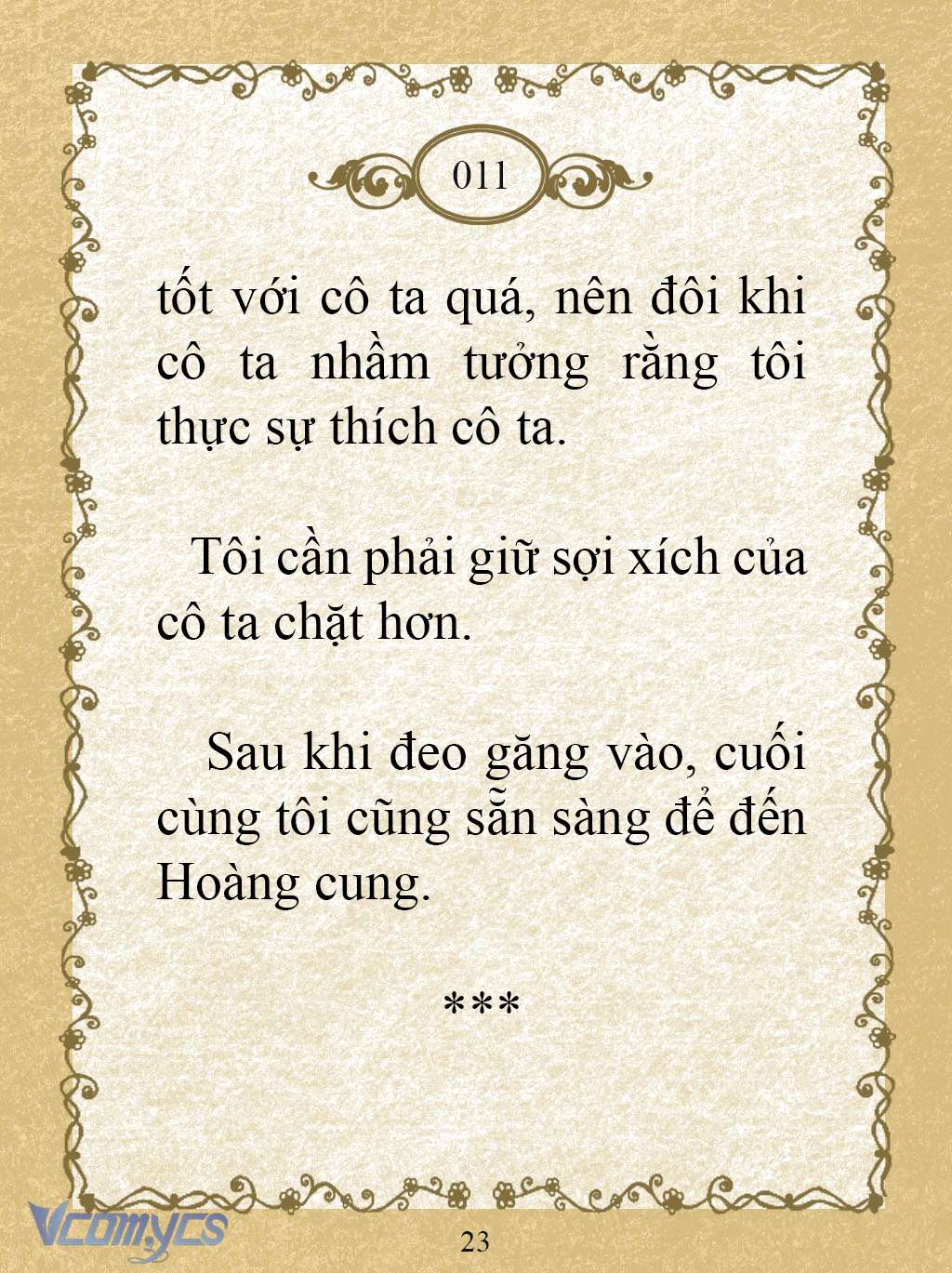 [Novel] Kẻ Phản Diện Được Định Phải Chết Chap 11 - Trang 2