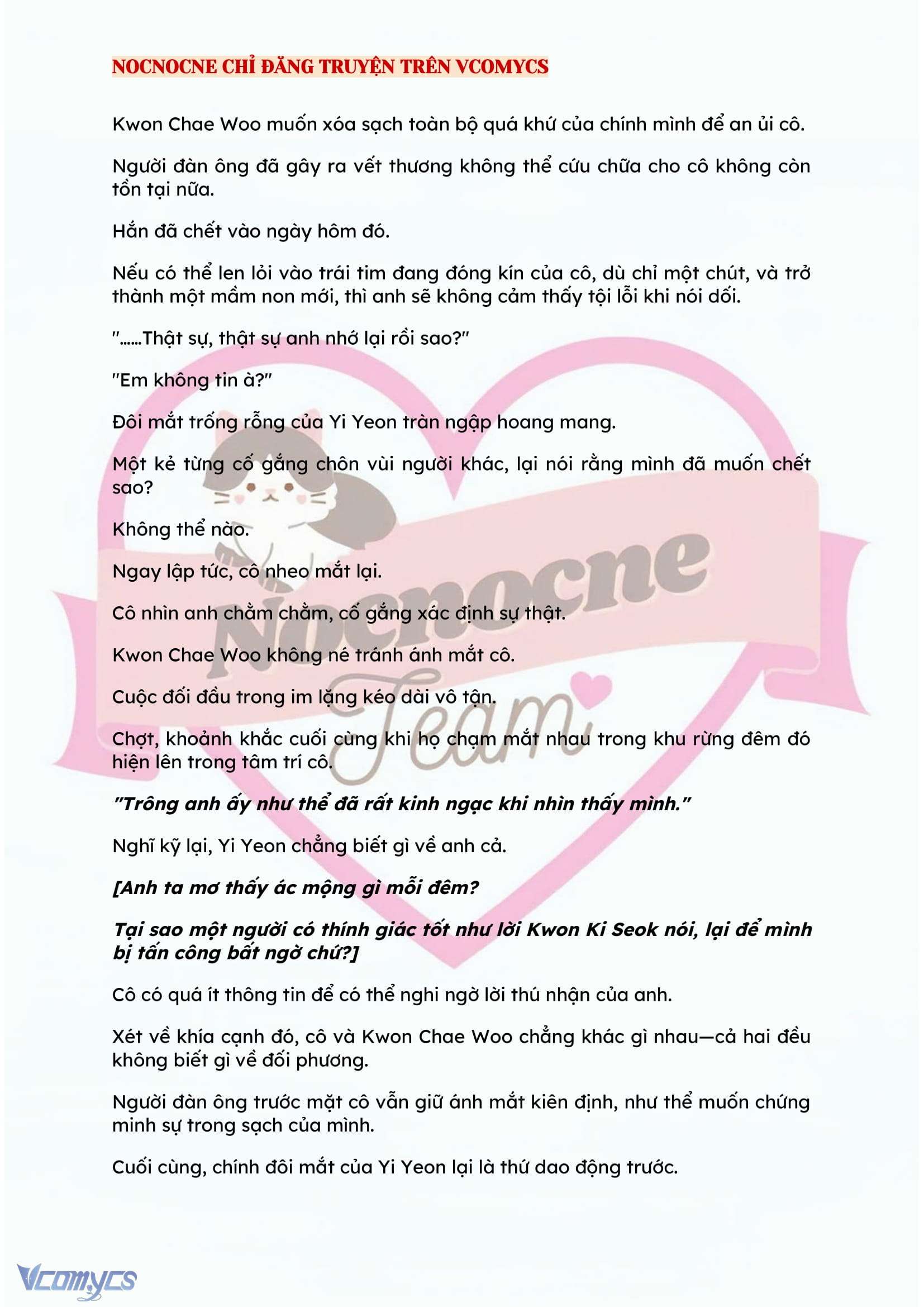 [FULL] [NOVEL] BẪY HOA Chap 28 - Trang 2