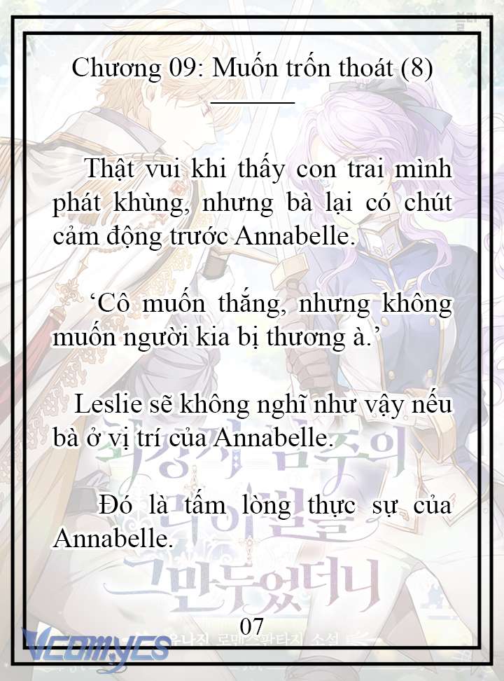 [Novel] Tôi Không Còn Là Đối Thủ Của Nam Chính Chap 9 - Trang 2