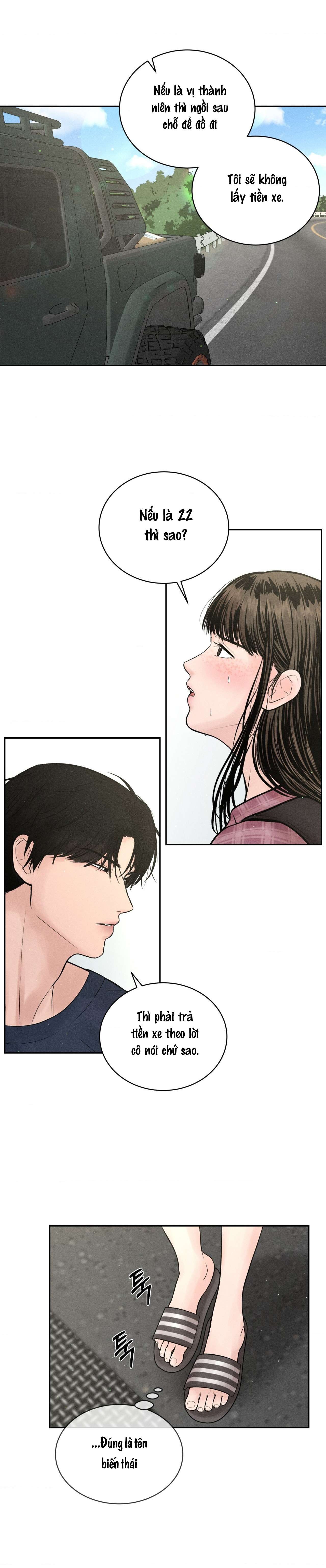 Chú à, tôi sẽ trả tiền xe cho chú Chapter 1 - Trang 4