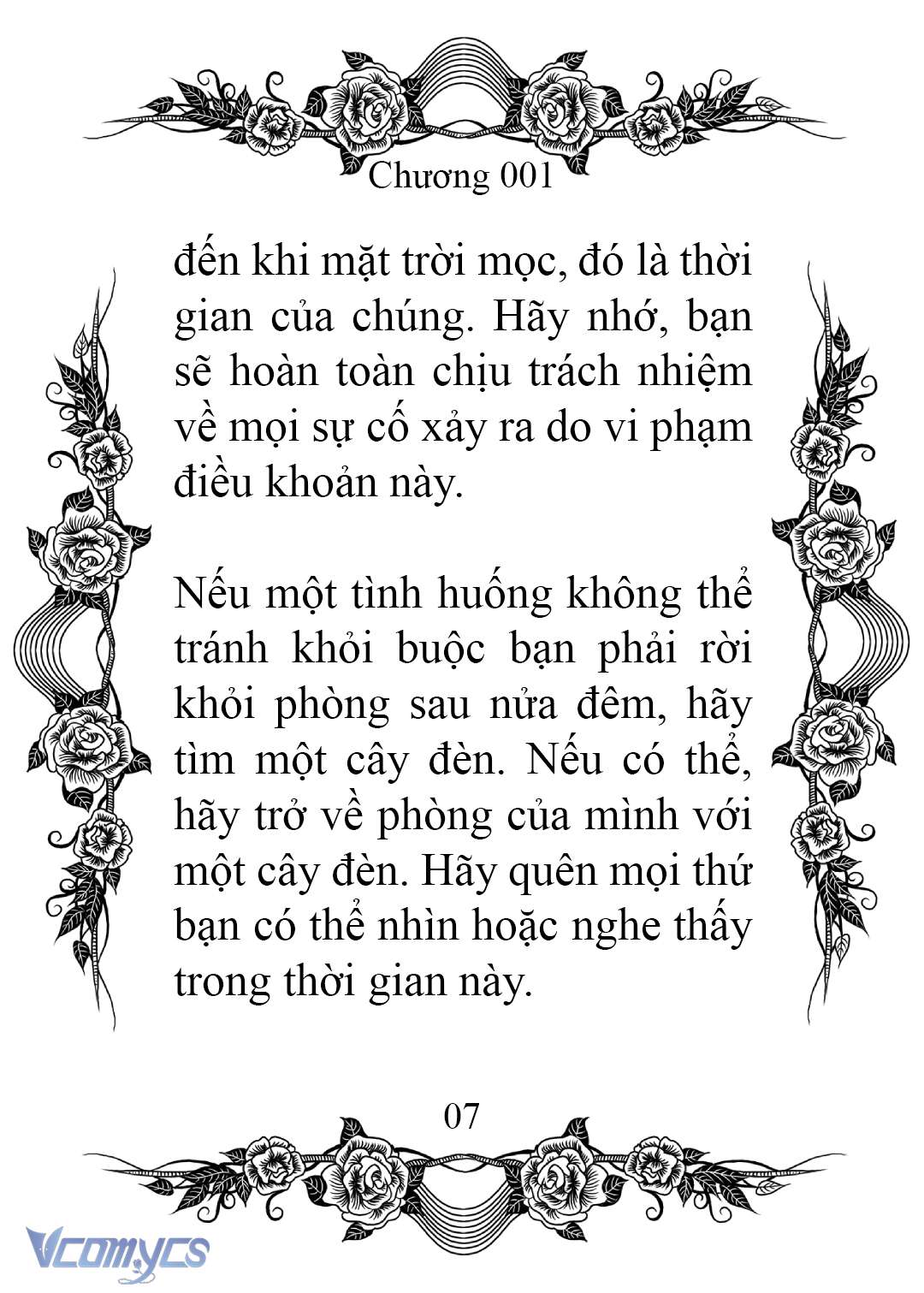 [Novel] Chào Mừng Đến Với Dinh Thự Hoa Hồng Chap 1 - Trang 2