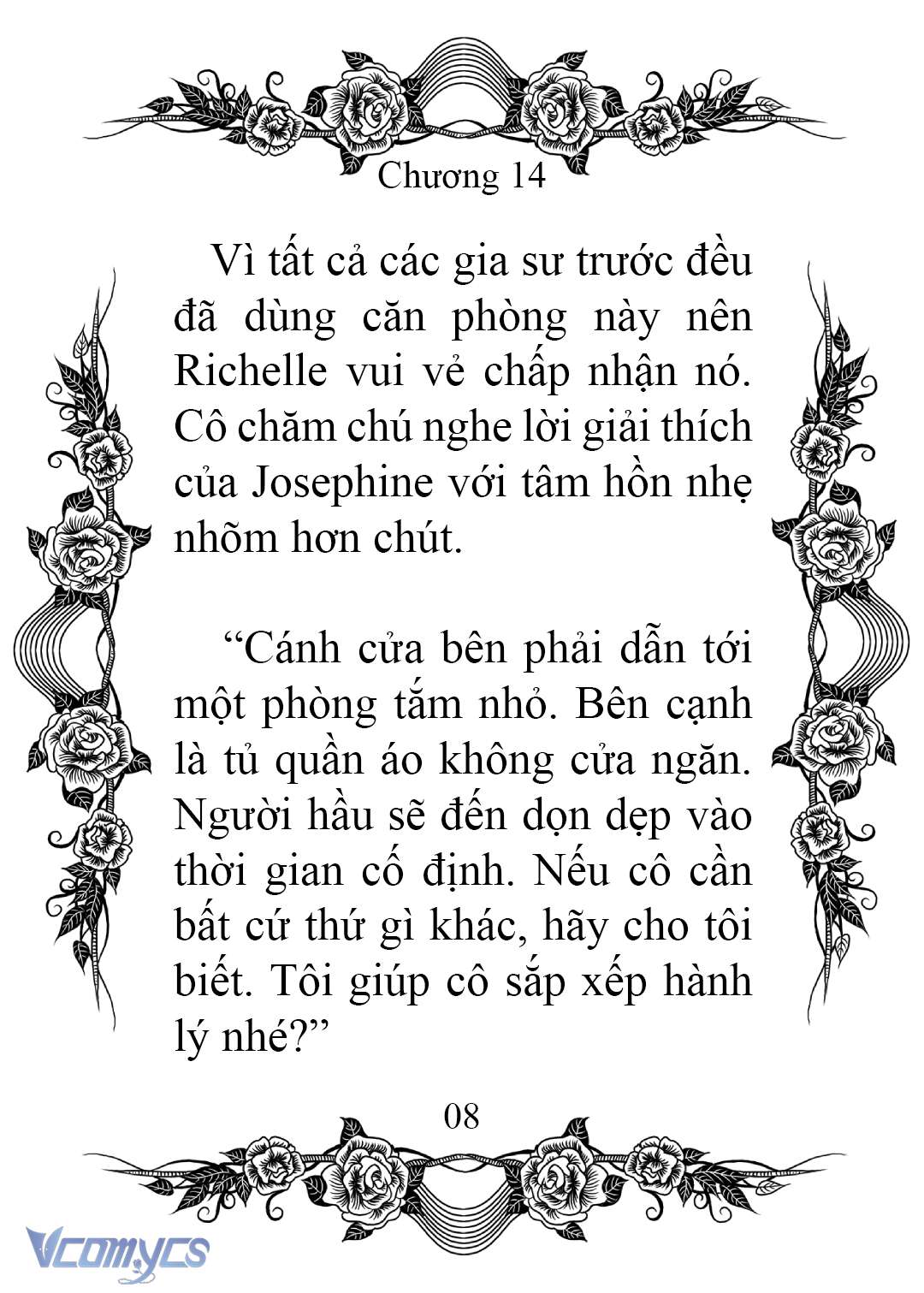 [Novel] Chào Mừng Đến Với Dinh Thự Hoa Hồng Chap 14 - Trang 2