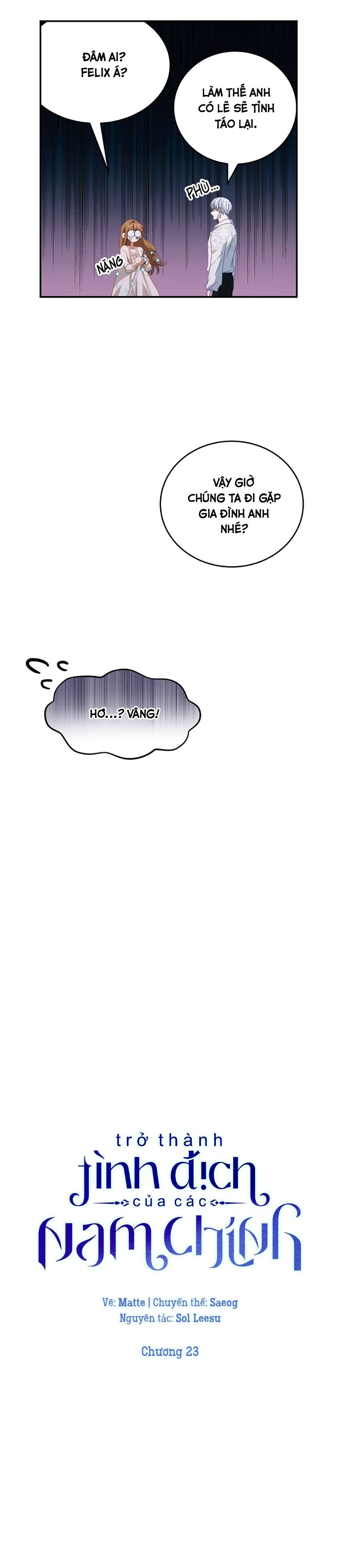 Trở Thành Tình Địch Của Các Nam Chính Chapter 23 - Trang 3