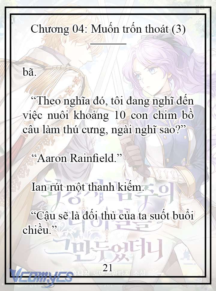 [Novel] Tôi Không Còn Là Đối Thủ Của Nam Chính Chap 4 - Trang 2