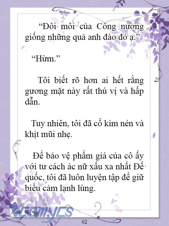 [Novel] Làm Ác Nữ Bộ Không Tốt Sao? Chap 7 - Trang 2