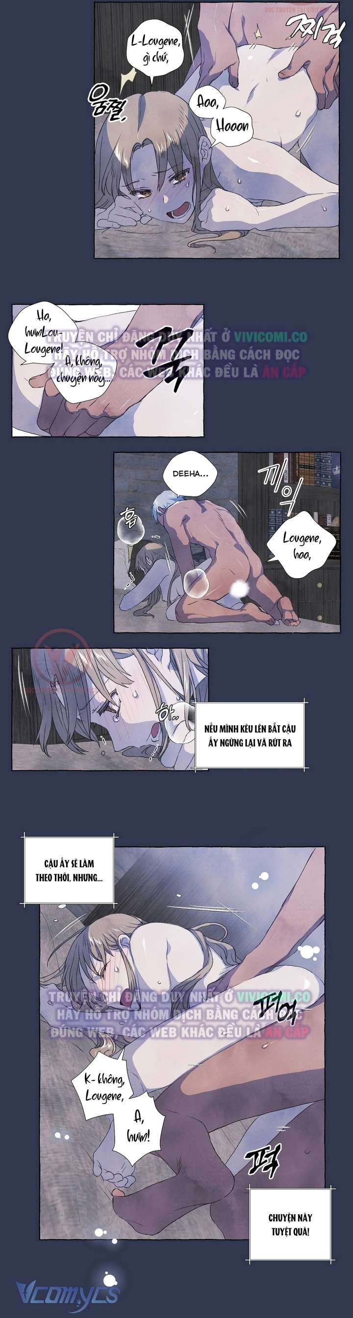 [18+] Chàng Sói Ngốc Và Nàng Thủ Thư Chapter 13 - Trang 3