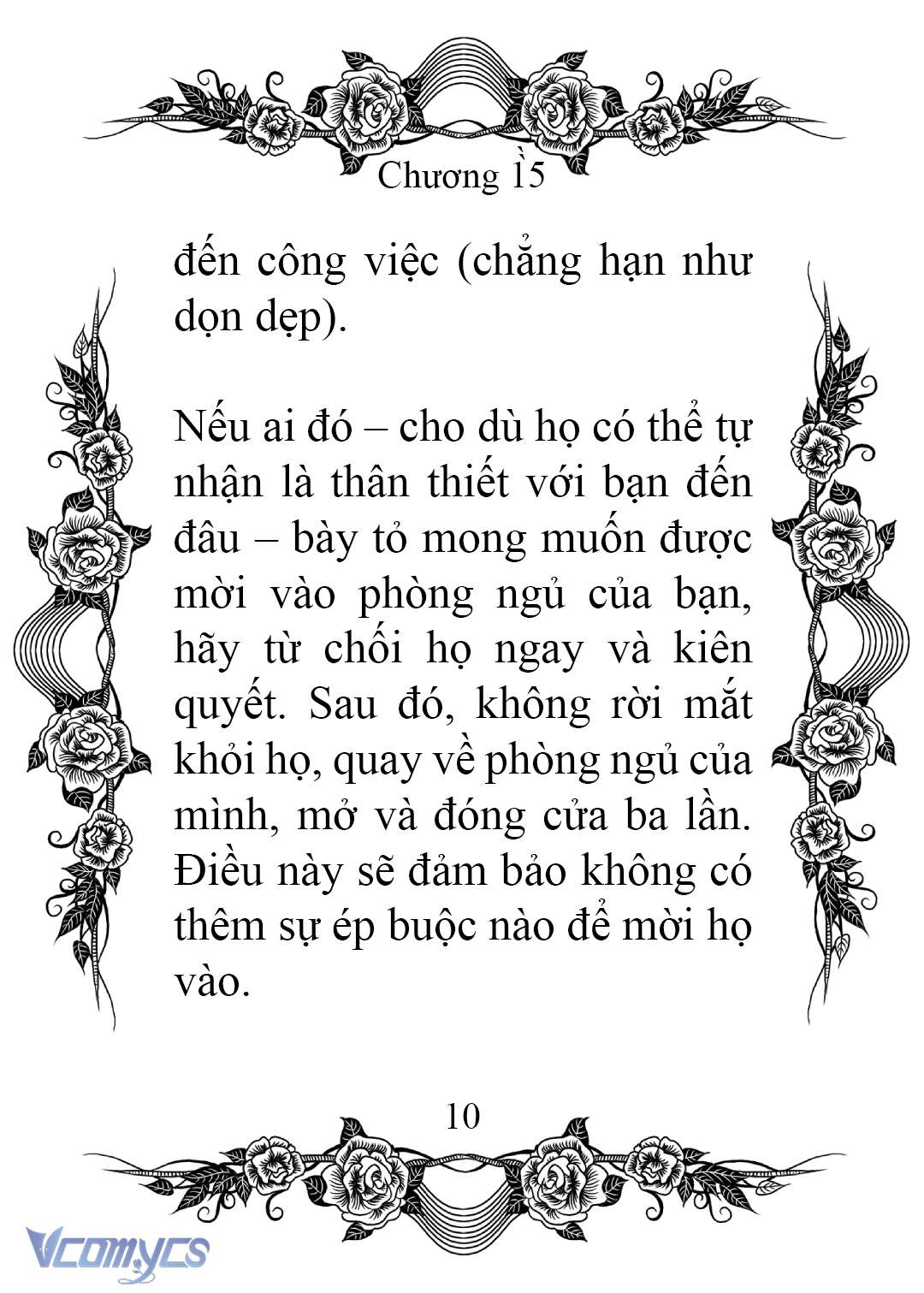 [Novel] Chào Mừng Đến Với Dinh Thự Hoa Hồng Chap 15 - Trang 2