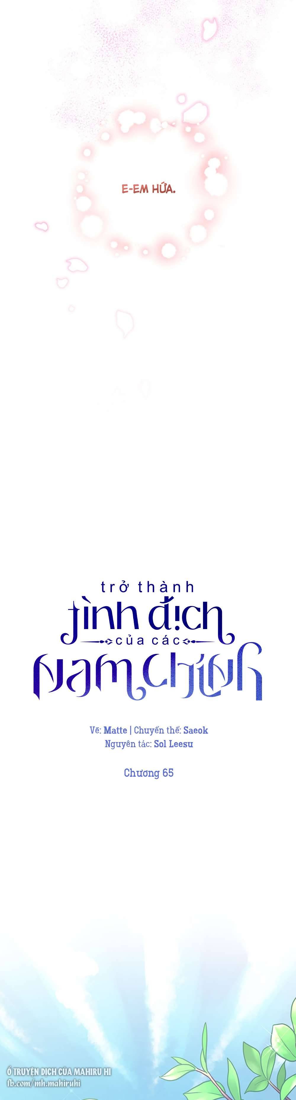 Trở Thành Tình Địch Của Các Nam Chính Chapter 65 - Trang 3