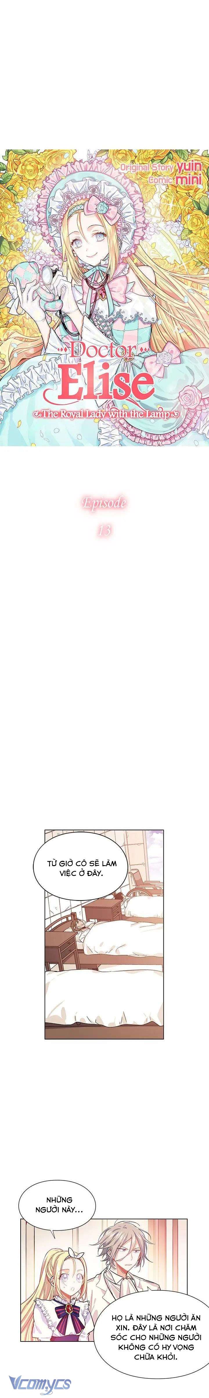 Bác Sĩ Elise: Vi Tiểu Thư Với Cây Đèn Dầu Chap 13 - Trang 2