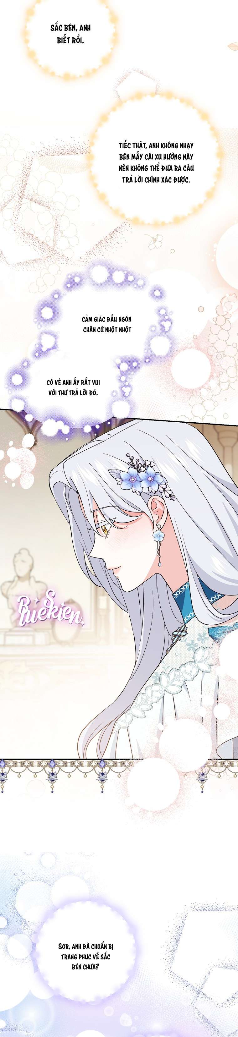 Vị Hôn Phu Phản Diện Cản Trở Con Đường Hoa Của Tôi Chap 9 - Trang 4