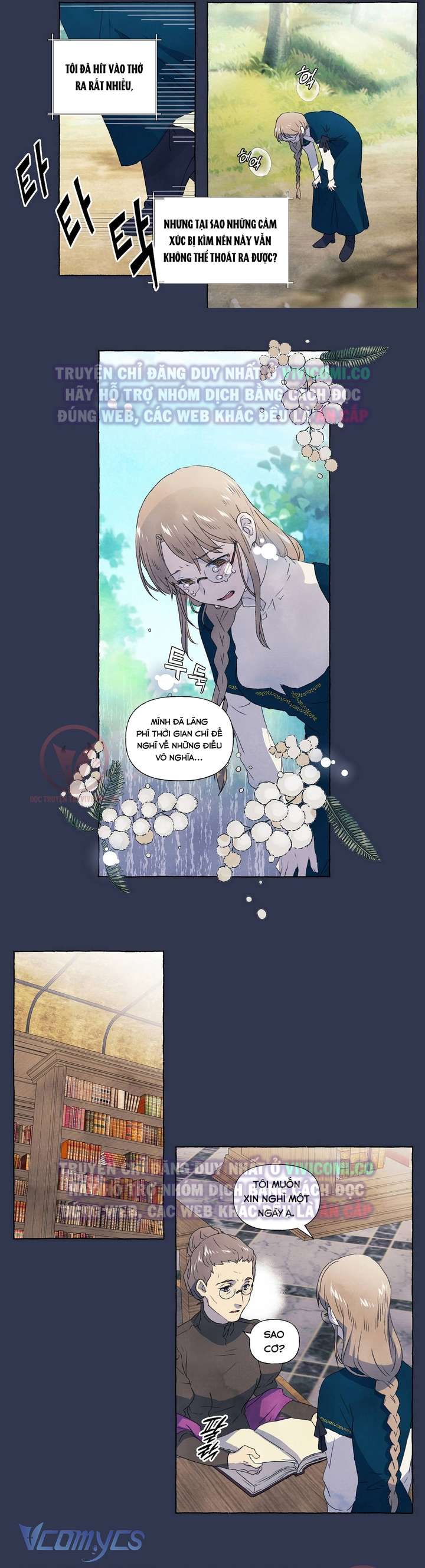 [18+] Chàng Sói Ngốc Và Nàng Thủ Thư Chapter 15 - Trang 3