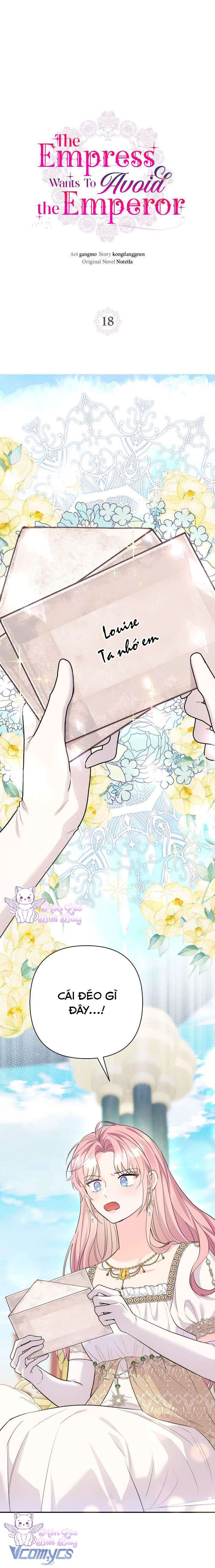 Tuy Là Hoàng Hậu, Nhưng Tôi Muốn Né Hoàng Đế Chapter 18 - Trang 4