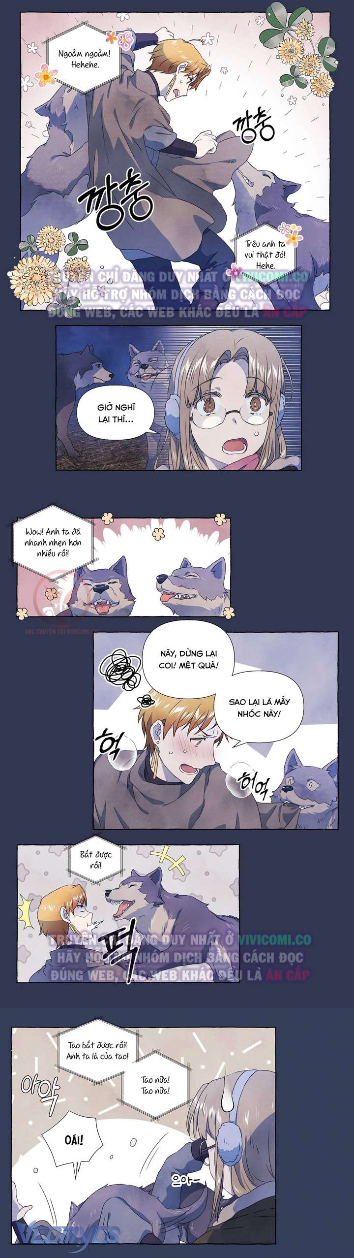 [18+] Chàng Sói Ngốc Và Nàng Thủ Thư Chapter 23 - Next Chapter 24