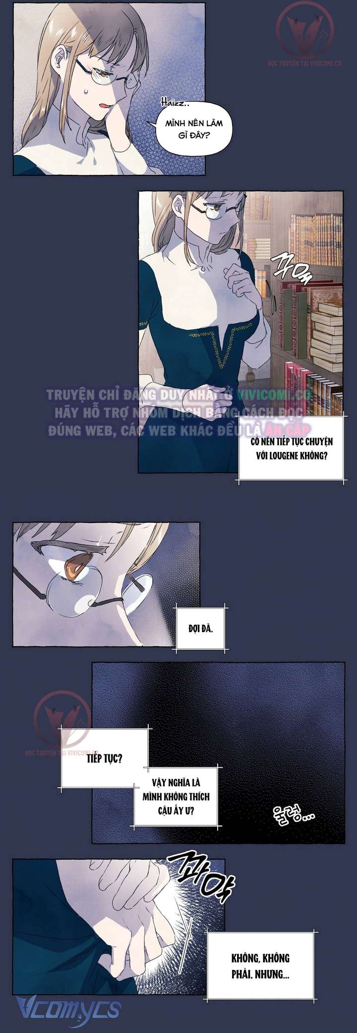 [18+] Chàng Sói Ngốc Và Nàng Thủ Thư Chapter 14 - Next Chapter 15