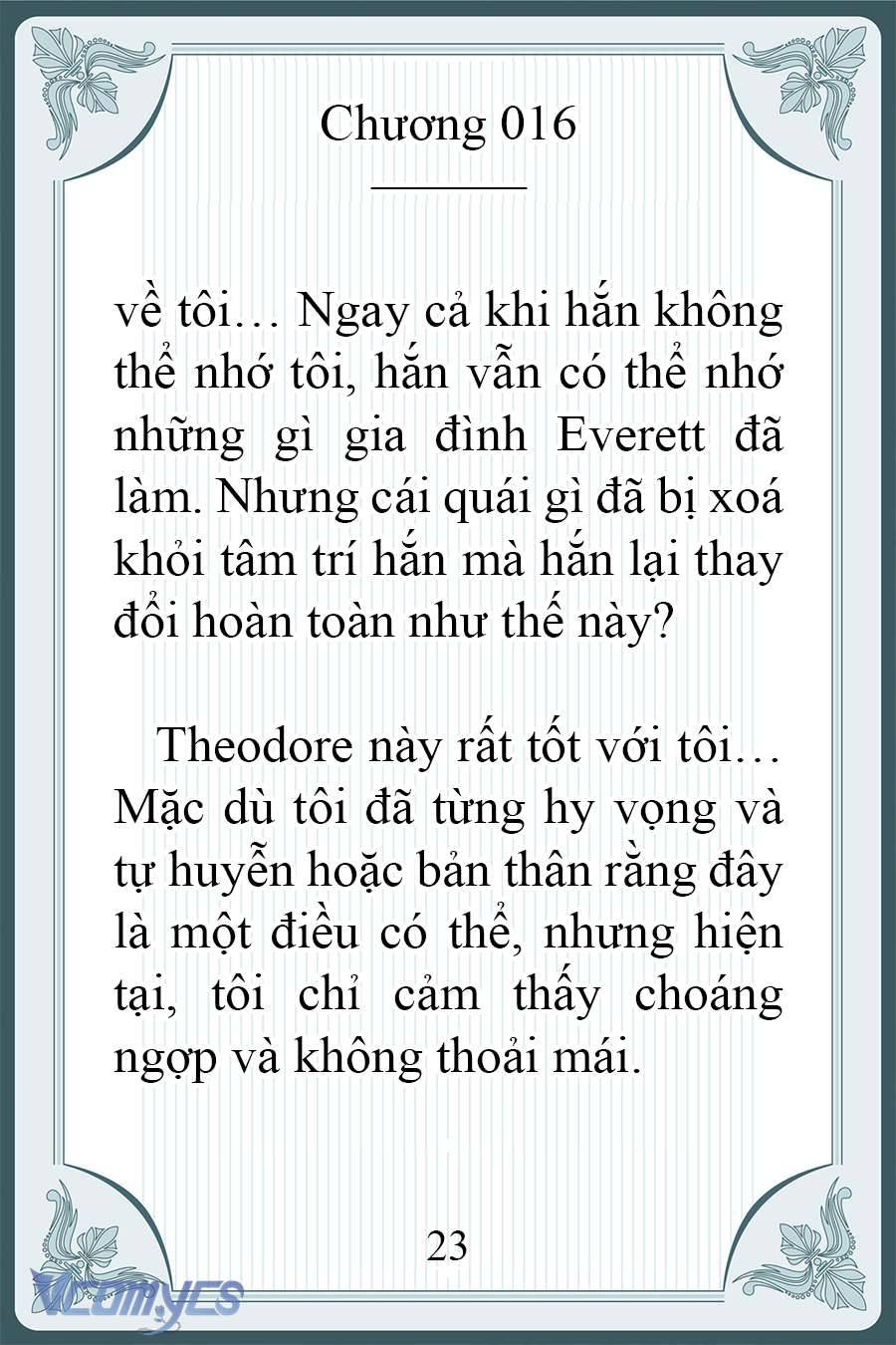[Novel] Người Chồng Ghét Tôi Đã Mất Trí Nhớ Chap 16 - Next Chap 17
