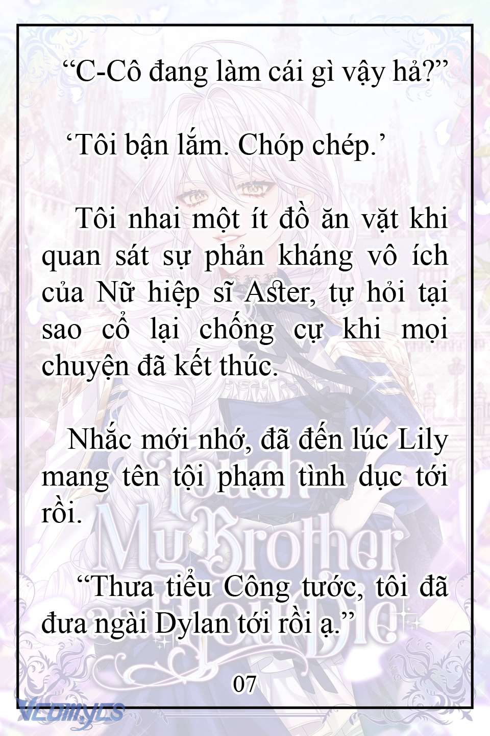 [Novel] Động Vào Em Trai Tôi Xem, Các Người Chết Chắc Chap 4 - Trang 2