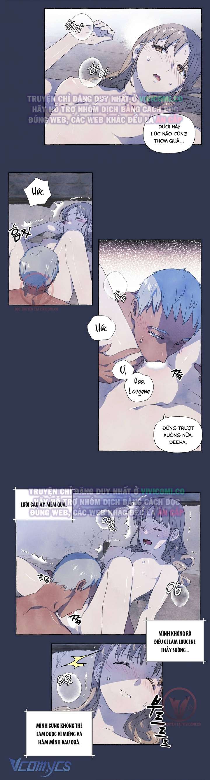 [18+] Chàng Sói Ngốc Và Nàng Thủ Thư Chapter 12 - Next Chapter 13