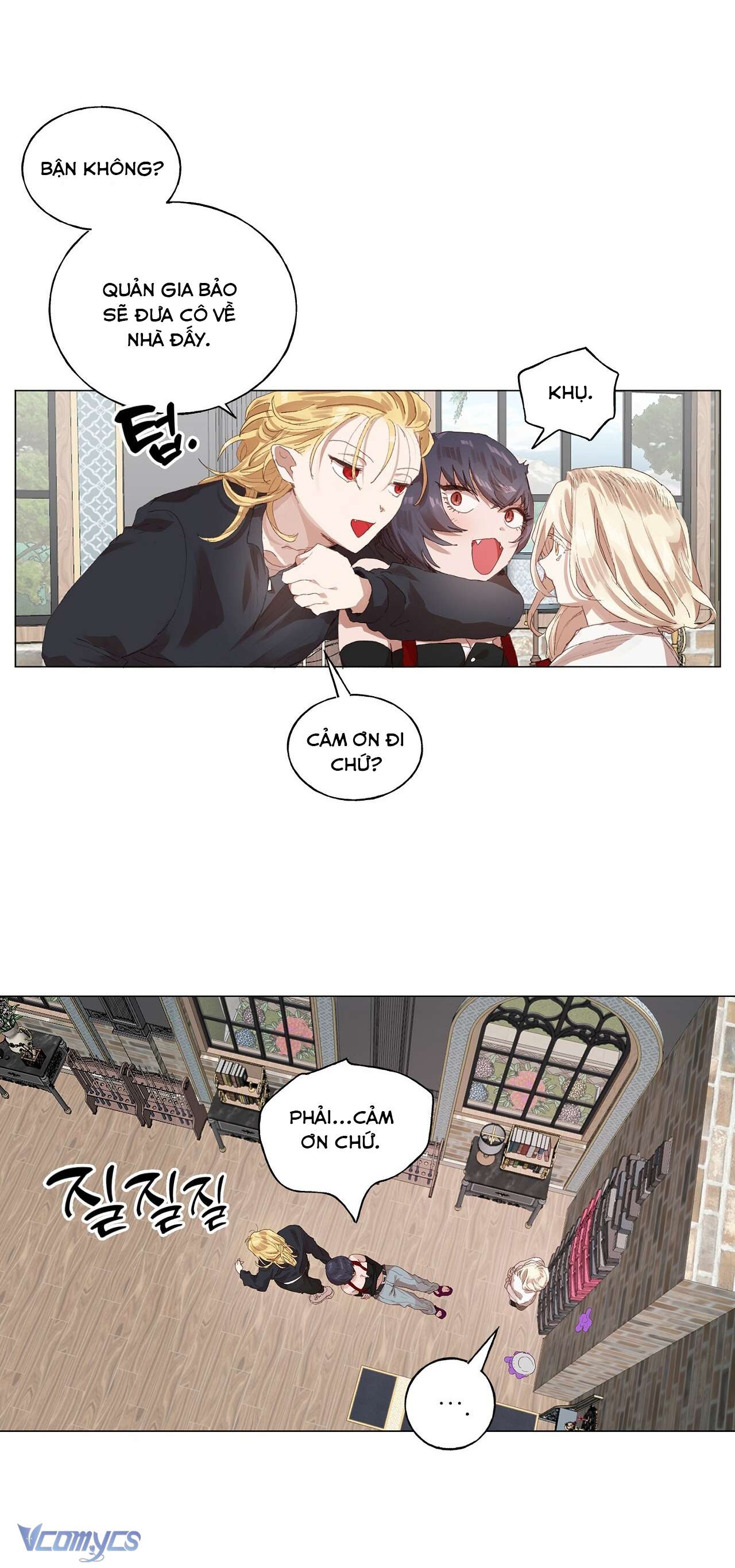 Cách một thánh nữ sa ngã sống cùng quỷ dữ Chap 18 - Trang 2